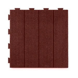 PLAYSAFER Linear Interlocking Rubber Paver Tile