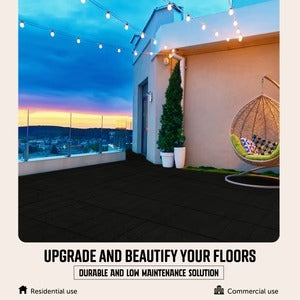 PLAYSAFER Linear Interlocking Rubber Paver Tile