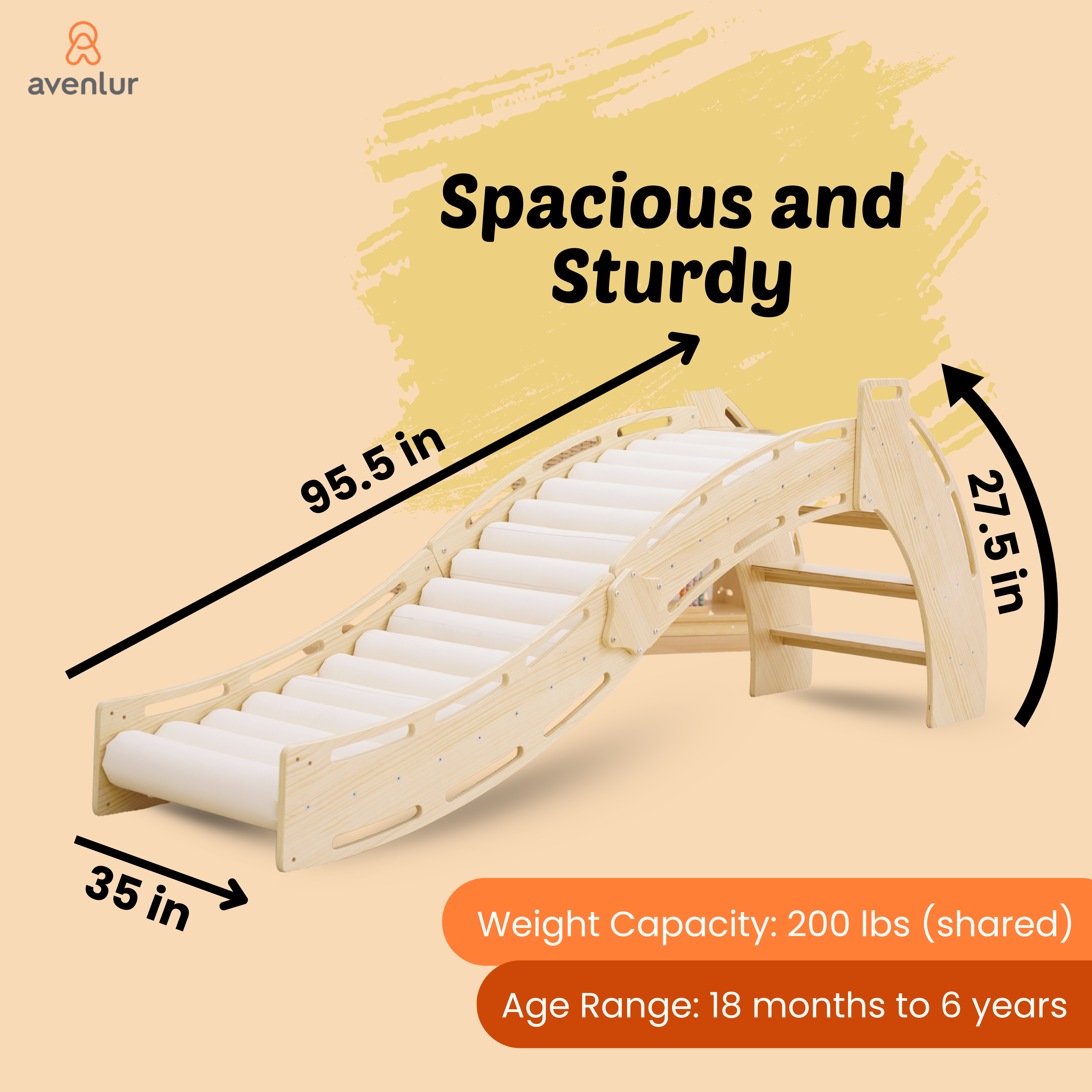Sensory Roller Slide & Rocker Combo