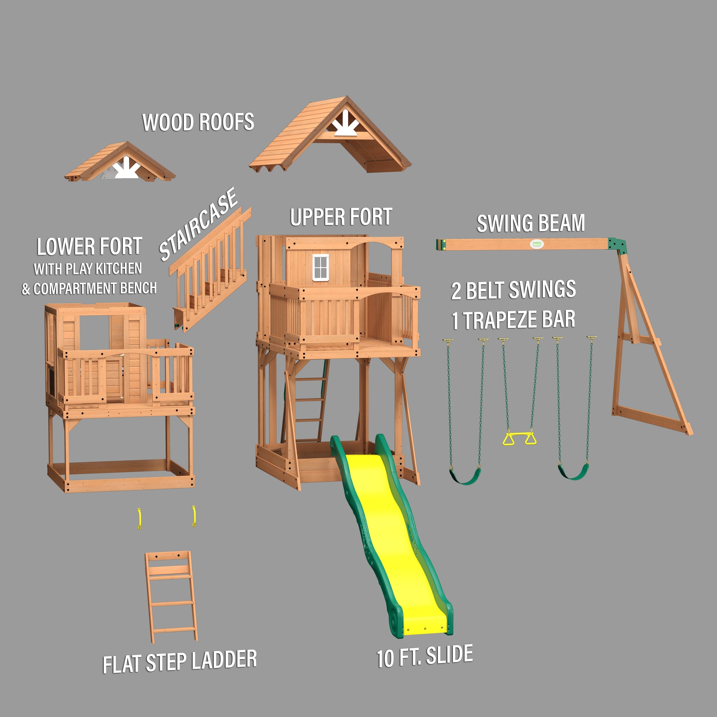Malibu Swing Set