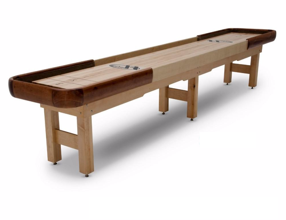 Hudson Cirrus Shuffleboard Table 9'-22 Indoor/Outdoor w/Custom Wood Options