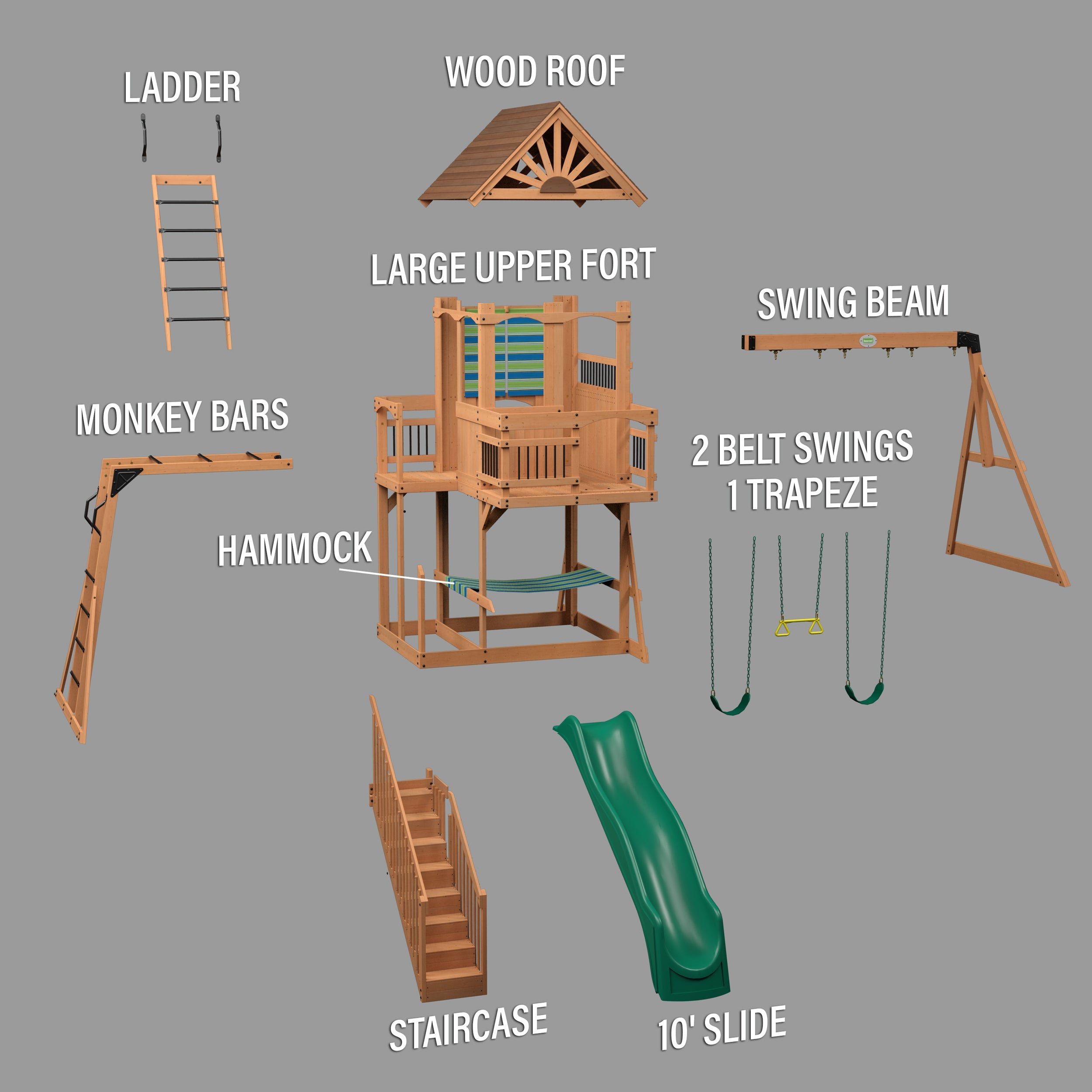 Oceanview Swing Set