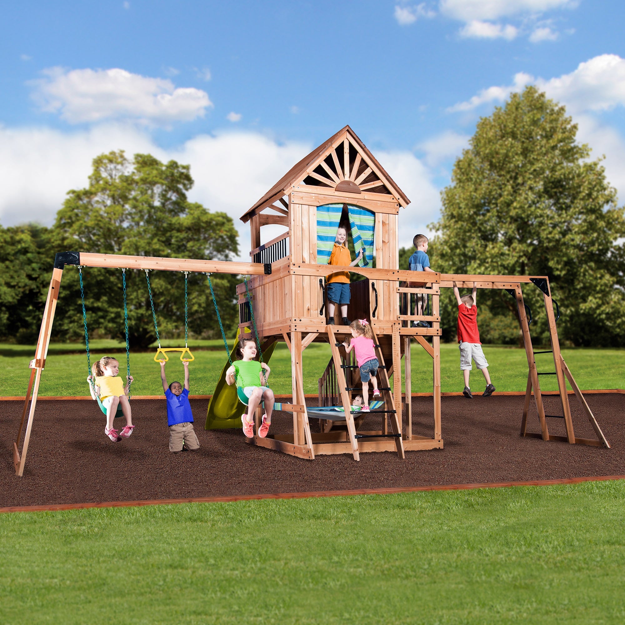 Oceanview Swing Set