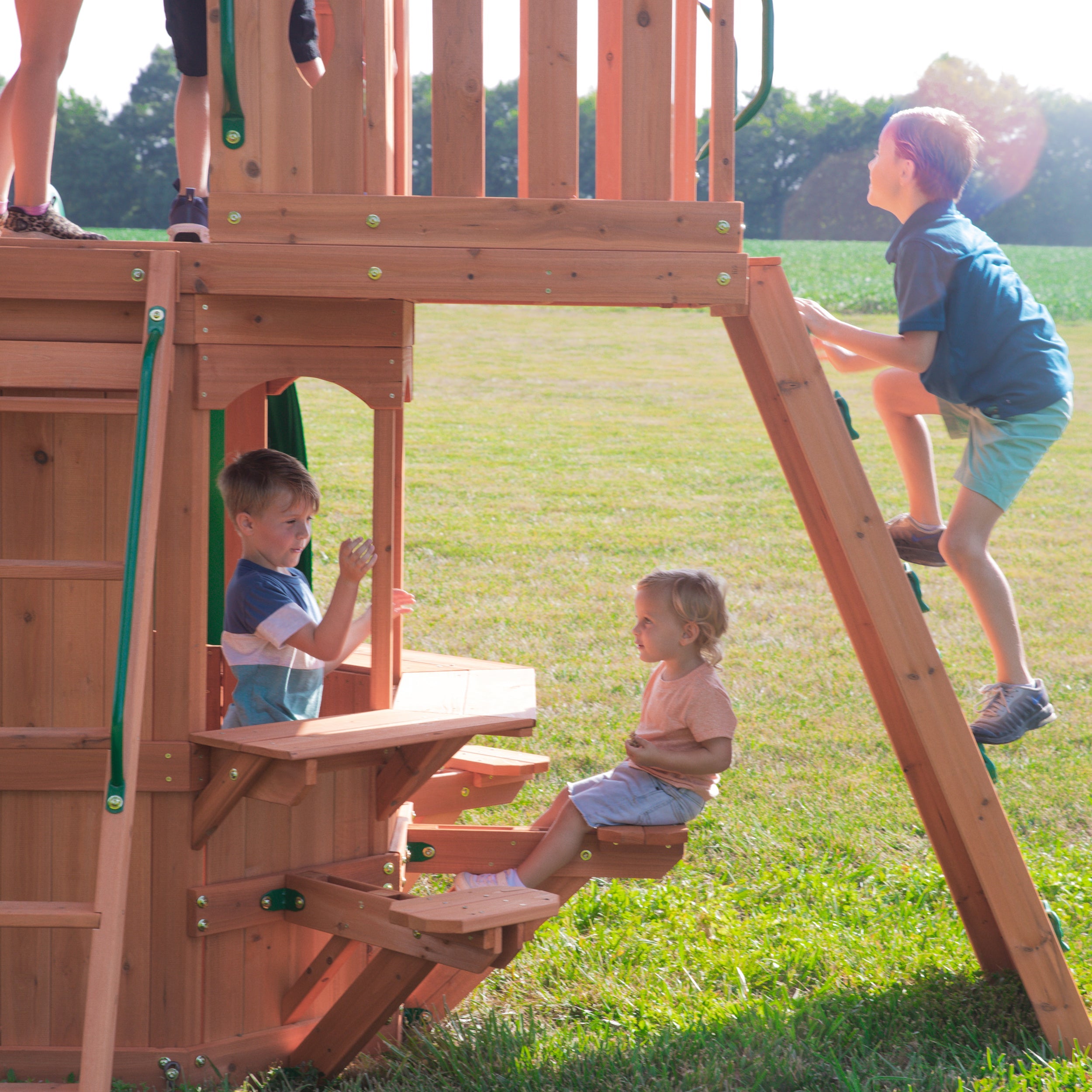 Woodland Swing Set
