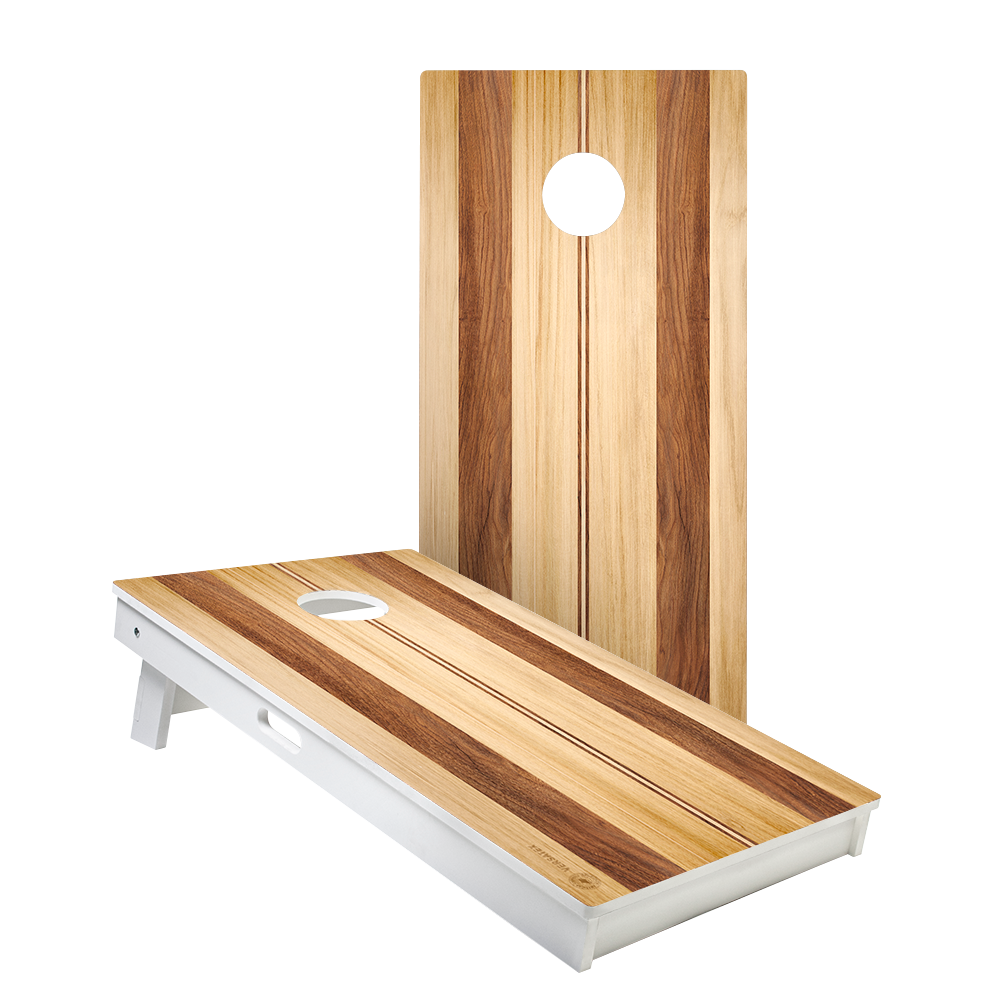 Two Toned Surfboard Versatex All Weather Cornhole Boards