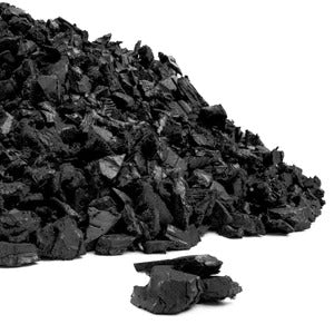 PLAYSAFER Rubber Mulch Painted Black