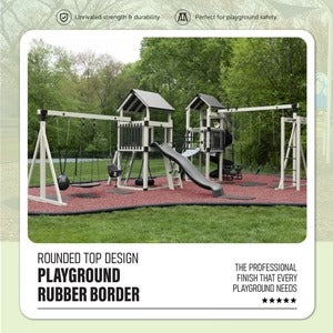 PLAYSAFER Residential Rubber Border