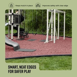 PLAYSAFER Residential Rubber Border