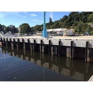 PLAYSAFER Rubber Dock Bumper 48" x 3" x 4"