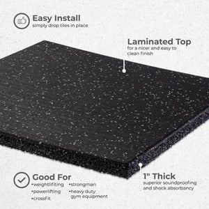 PLAYSAFER Rubber Pro Tile - Geneflex