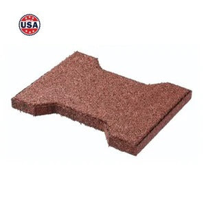 PLAYSAFER Rubber T-Pavers