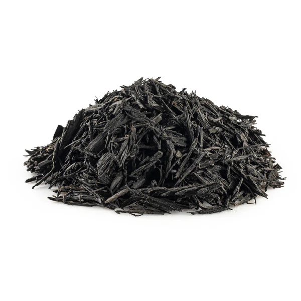 PLAYSAFER Shredded Rubber Mulch Black