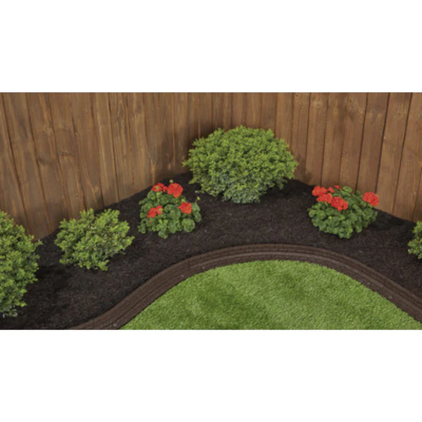 PLAYSAFER Shredded Rubber Mulch Black