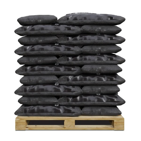 PLAYSAFER Shredded Rubber Mulch Black