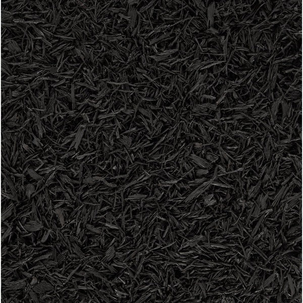 PLAYSAFER Shredded Rubber Mulch Black