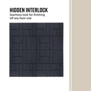 PLAYSAFER SquareScape Interlocking Rubber Paver Tile
