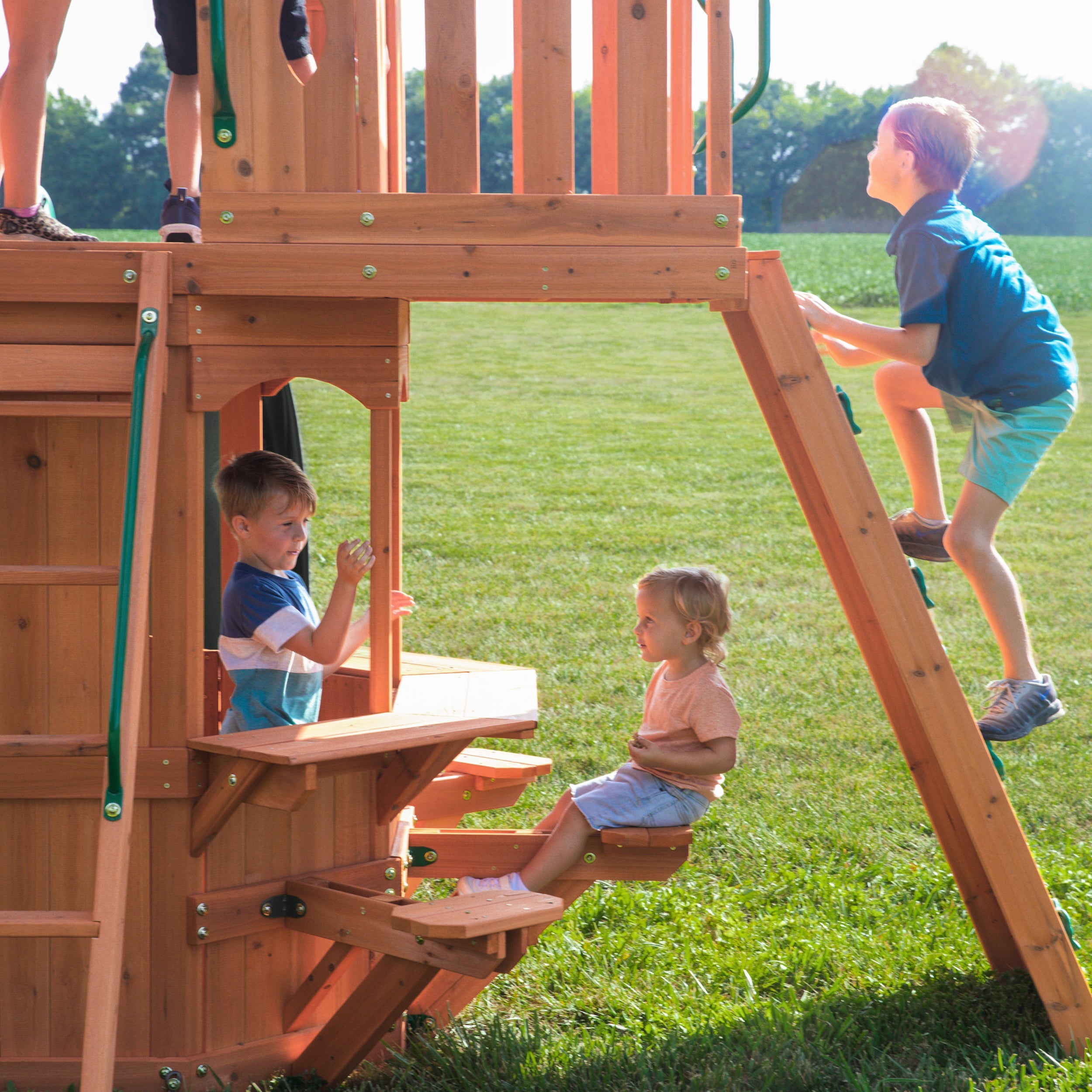 Woodland Swing Set