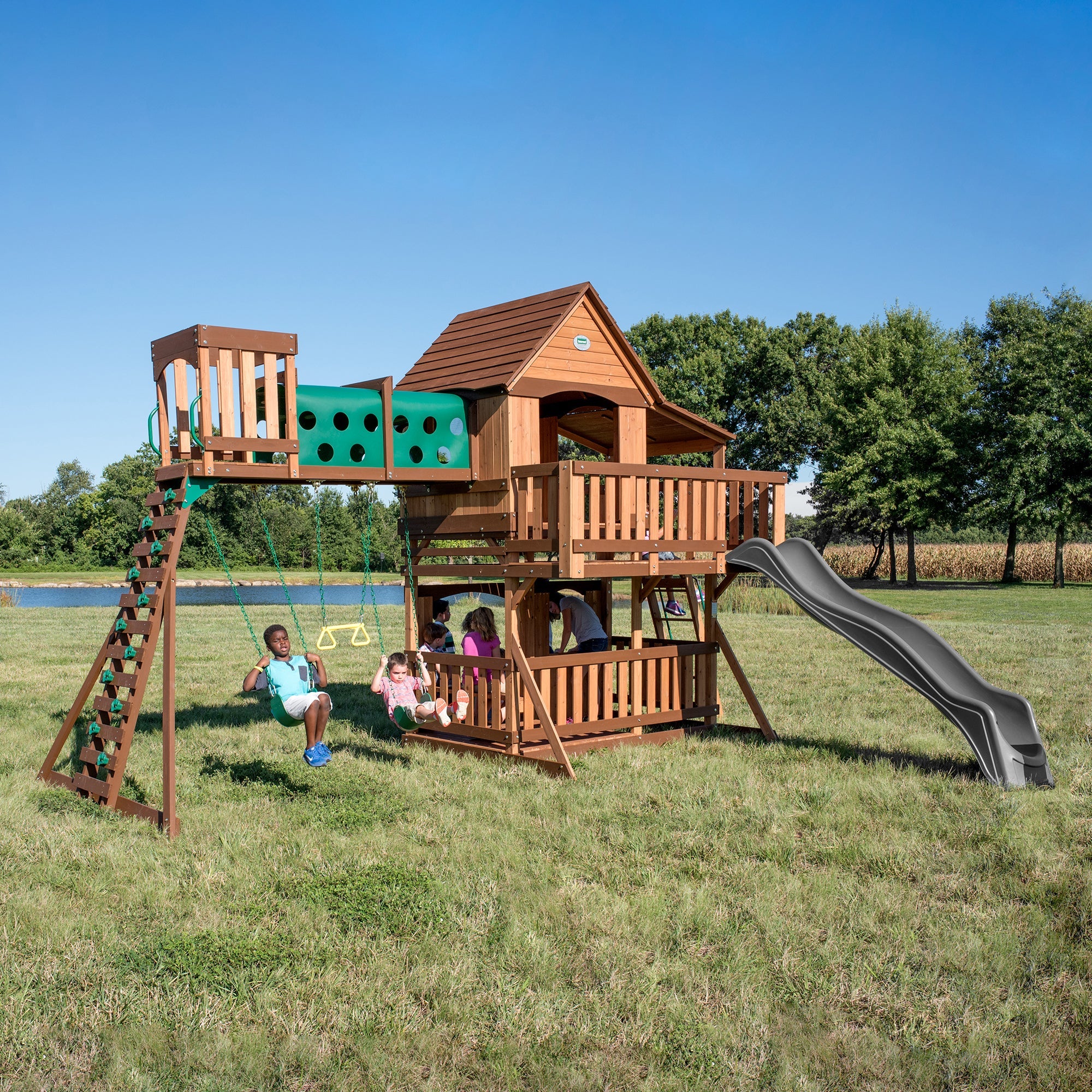 Woodridge Elite Swing Set