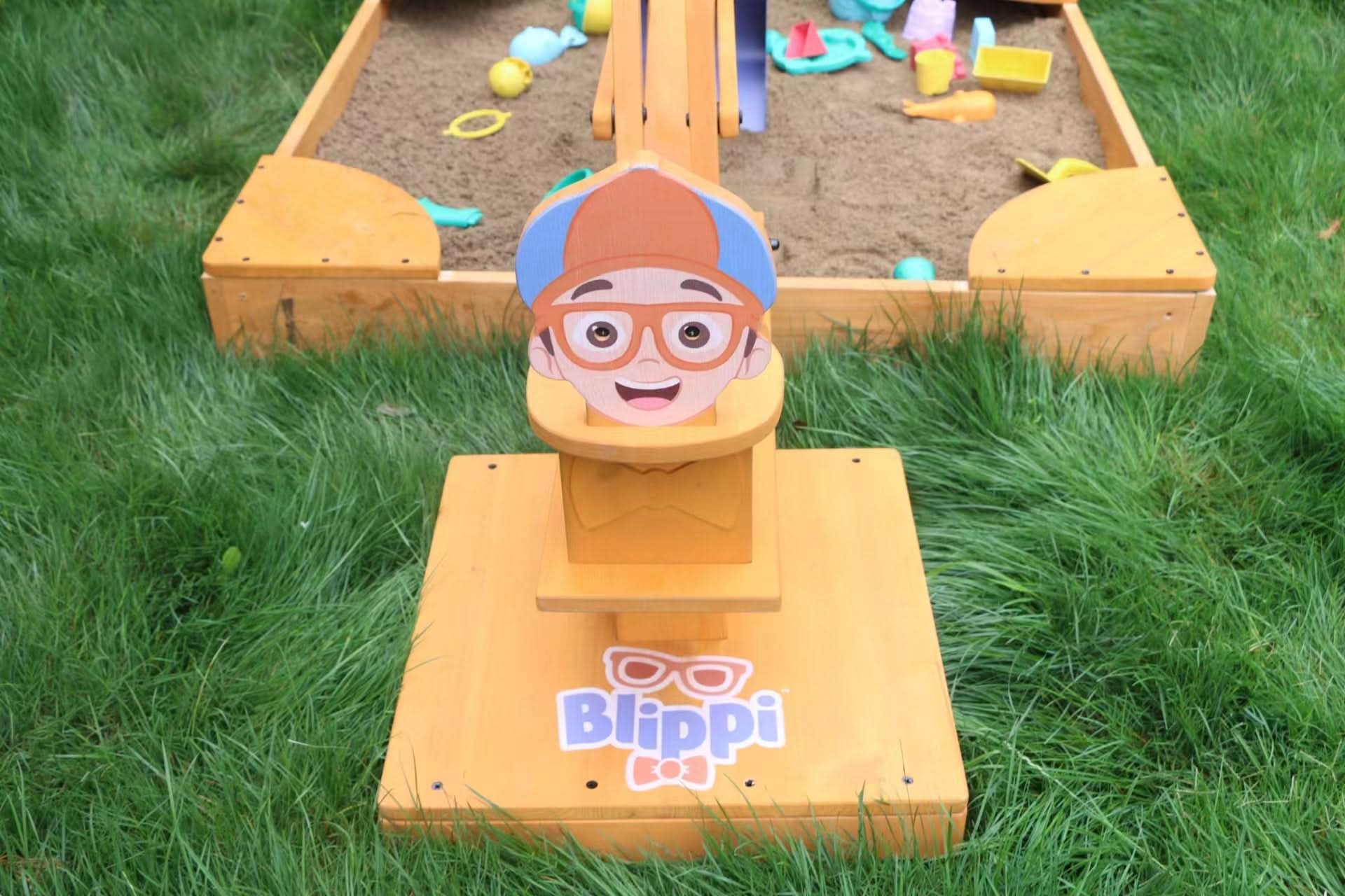 Blippi Excavator Ride-On Toy – Interactive Construction Fun for Kids