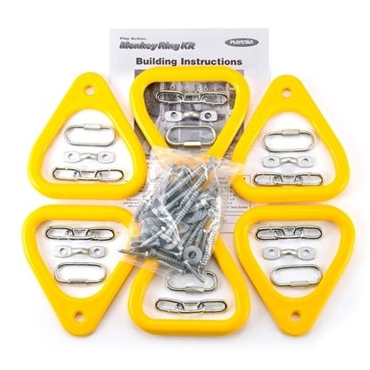 Backyard Playset with Cliff-Hanger| Silver, 15 Activities