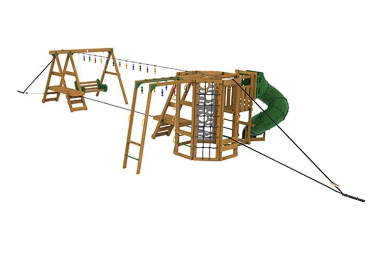 Ninja Power Tower Gold Playset