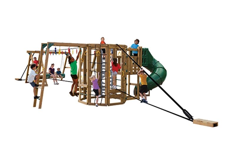 Ninja Power Tower Gold Playset